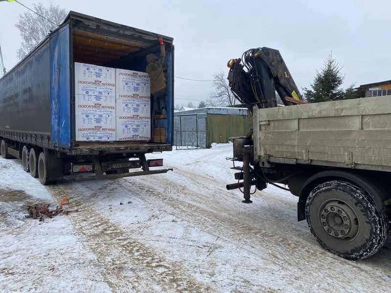 Газобетон Могилевский Газосиликат D500 ровные грани 600х250х250 мм фото 2