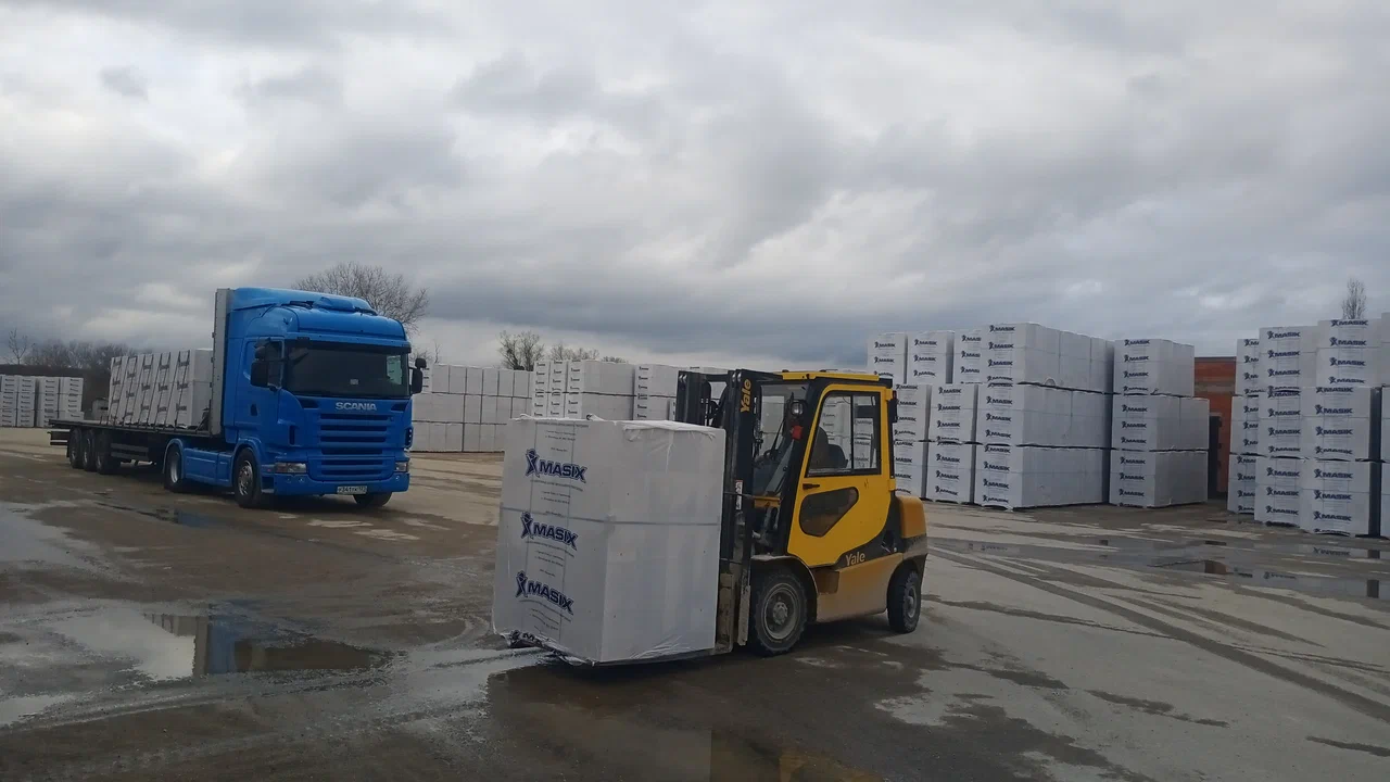 Газобетон Masix D500 625х300х250 мм фото 2